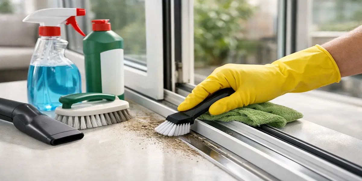 How to Clean Window Tracks Using Bunnings Supplies?