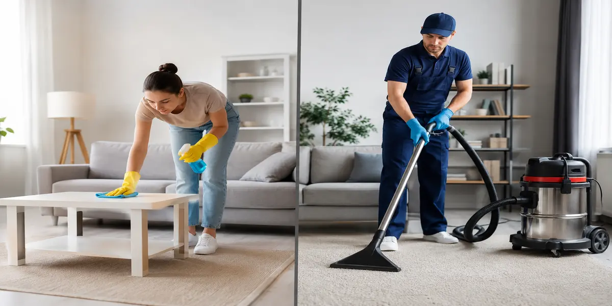 What Professional Cleaners Do Differently From DIY Cleaning
